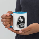 Todos los Nietzsche tomamos café | Taza color interior