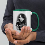 Todos los Nietzsche tomamos café | Taza color interior