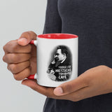 Todos los Nietzsche tomamos café | Taza color interior