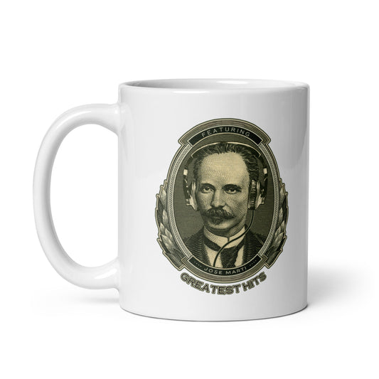 José Martí Greatest Hits | Taza blanca brillante