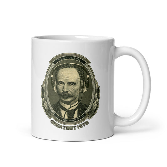 José Martí Greatest Hits | Taza blanca brillante