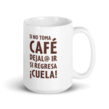 Déjala ir | Taza blanca brillante