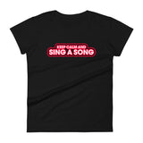 Sing A Song | Camiseta de manga corta para mujer