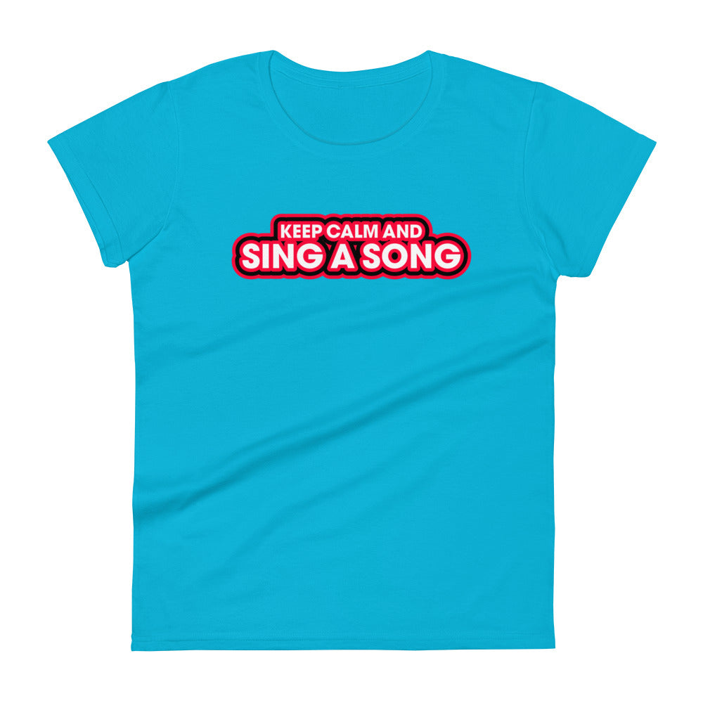 Sing A Song | Camiseta de manga corta para mujer