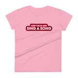 Sing A Song | Camiseta de manga corta para mujer