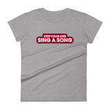 Sing A Song | Camiseta de manga corta para mujer