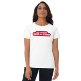 Sing A Song | Camiseta de manga corta para mujer