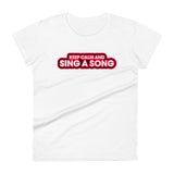 Sing A Song | Camiseta de manga corta para mujer