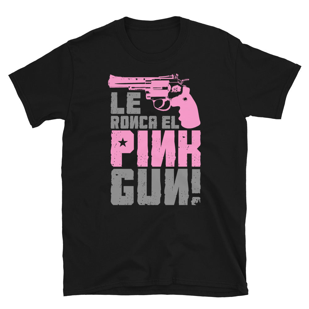 Le ronca el Pink Gun | Camiseta de manga corta unisex - Gozanding | Online Store