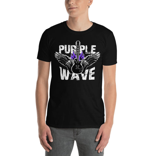 Purple Wave Light Theme | Camiseta de manga corta unisex - Gozanding | Online Store