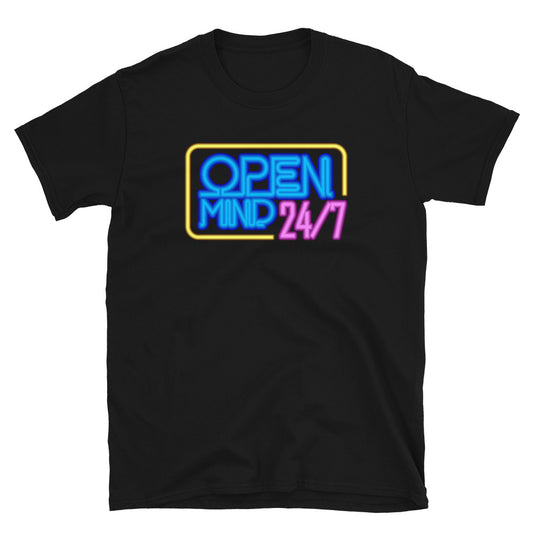 Open Mind 24/7 | Camiseta de manga corta unisex - Gozanding | Online Store