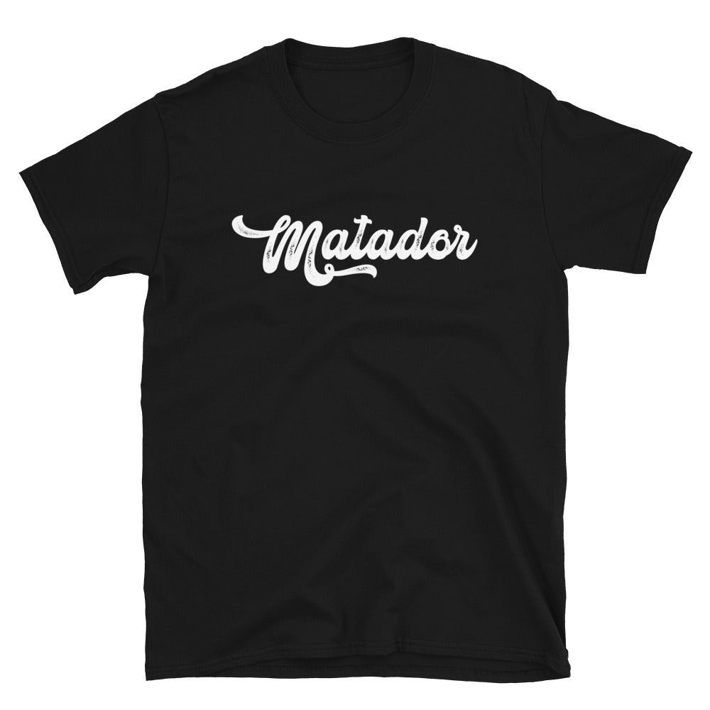 Matador | Camiseta oscura de manga corta unisex