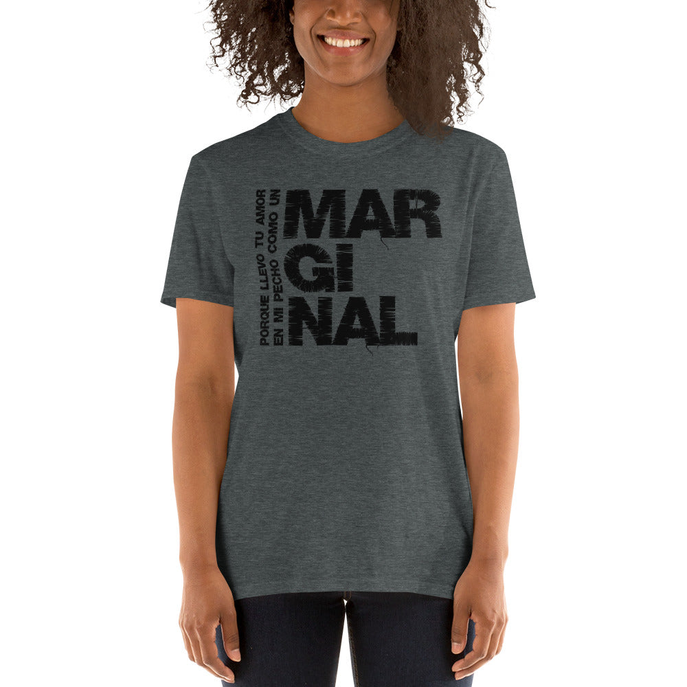 Marginal | Camiseta de manga corta unisex - Gozanding | Online Store