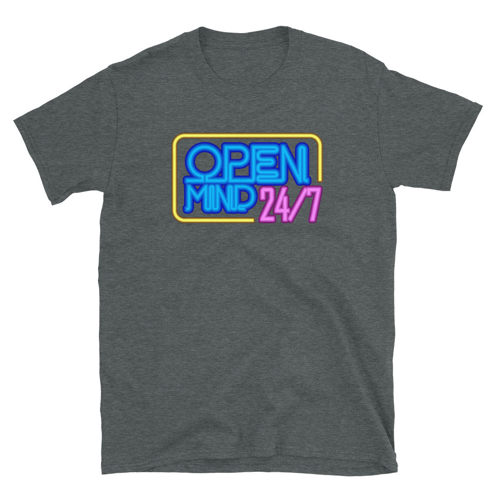Open Mind 24/7 | Camiseta de manga corta unisex - Gozanding | Online Store