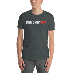 ReggaetOFF (Una línea) | Camiseta oscura de manga corta unisex