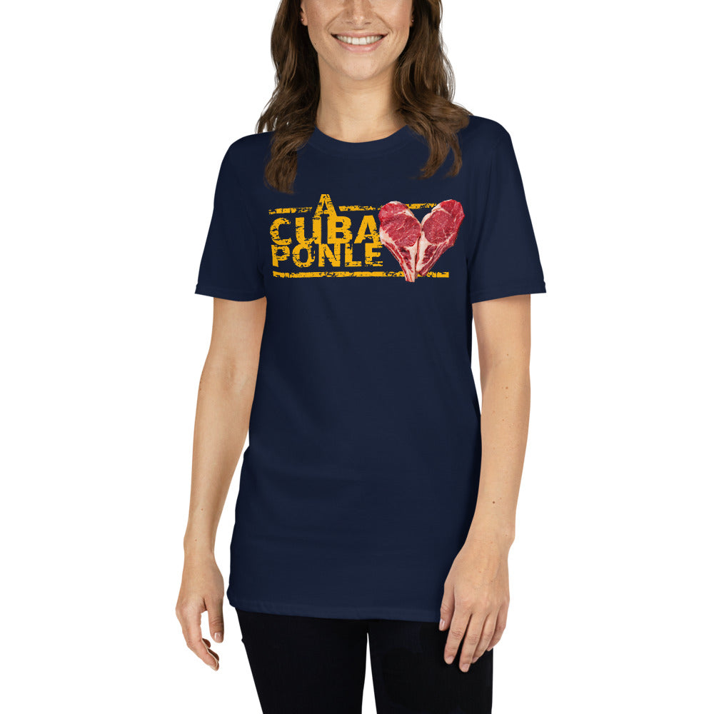 A Cuba ponle... | Camiseta de manga corta unisex - Gozanding | Online Store