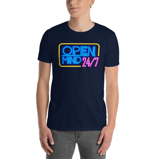 Open Mind 24/7 | Camiseta de manga corta unisex - Gozanding | Online Store