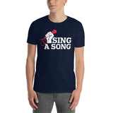 Sing a Song | Camiseta oscura de manga corta unisex - Gozanding | Online Store