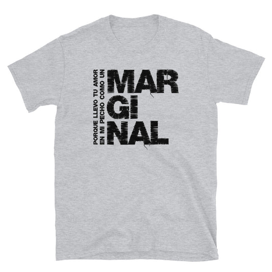 Marginal | Camiseta de manga corta unisex - Gozanding | Online Store