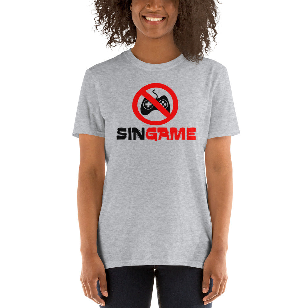 Sin Game | Camiseta clara de manga corta unisex - Gozanding | Online Store