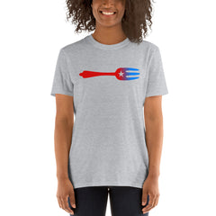 Tenedor | Camiseta de manga corta unisex - Gozanding | Online Store