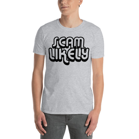 Scam Likely | Camiseta clara de manga corta unisex - Gozanding | Online Store