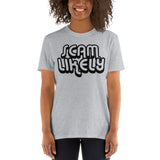 Scam Likely | Camiseta clara de manga corta unisex - Gozanding | Online Store