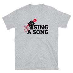 Sing a Song | Camiseta clara de manga corta unisex - Gozanding | Online Store