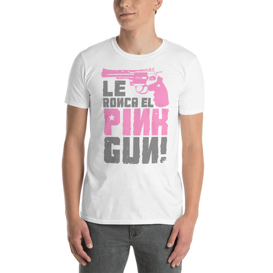 Le ronca el Pink Gun | Camiseta de manga corta unisex - Gozanding | Online Store