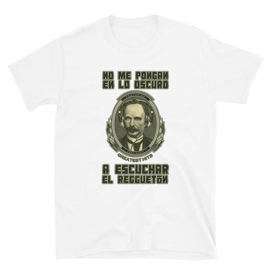 No me pongan en lo oscuro | Camiseta de manga corta unisex - Gozanding | Online Store