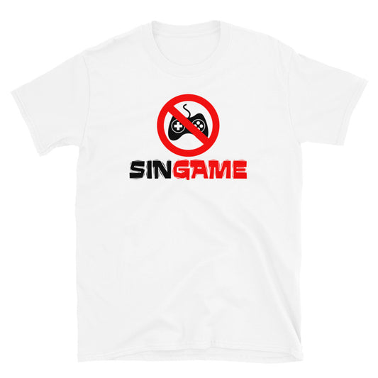 Sin Game | Camiseta clara de manga corta unisex - Gozanding | Online Store