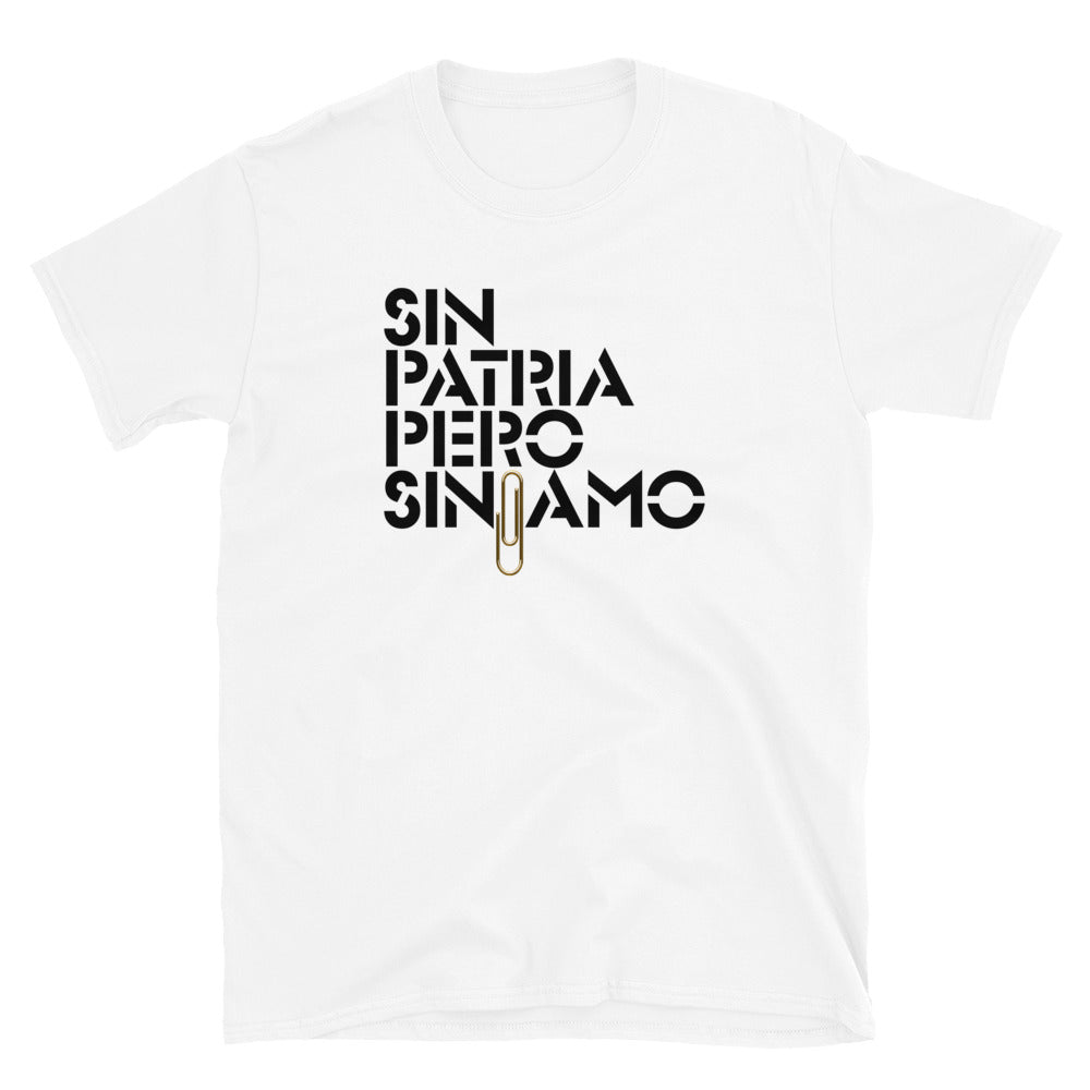 Sin patria pero... | Camiseta de manga corta unisex - Gozanding | Online Store