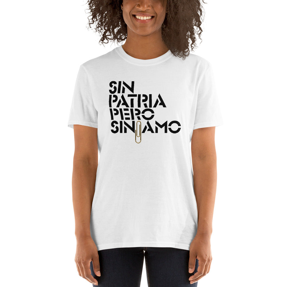 Sin patria pero... | Camiseta de manga corta unisex - Gozanding | Online Store