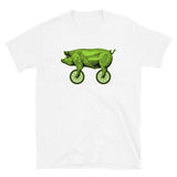 Puerco sobre ruedas | Camiseta de manga corta unisex - Gozanding | Online Store