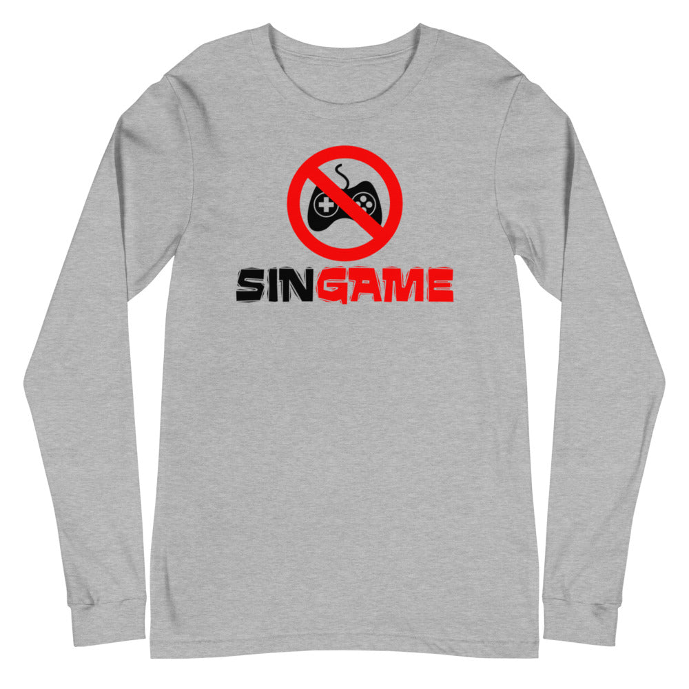 Sin Game | Camiseta clara manga larga unisex - Gozanding | Online Store