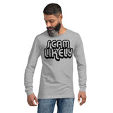 Scam Likely | Camiseta clara manga larga unisex - Gozanding | Online Store