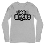 Scam Likely | Camiseta clara manga larga unisex - Gozanding | Online Store