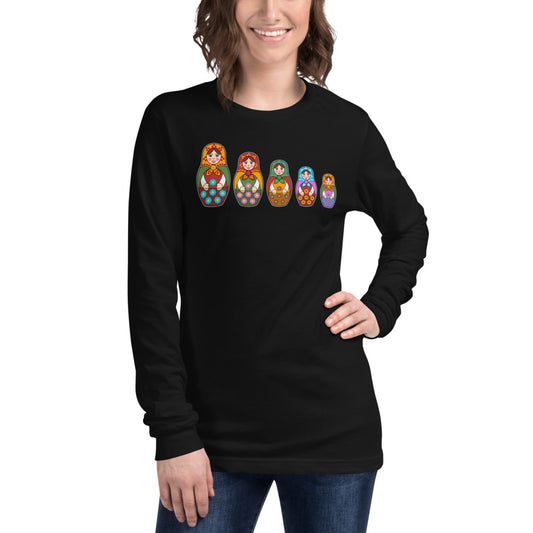 Matrioshka | Camiseta manga larga unisex - Gozanding | Online Store