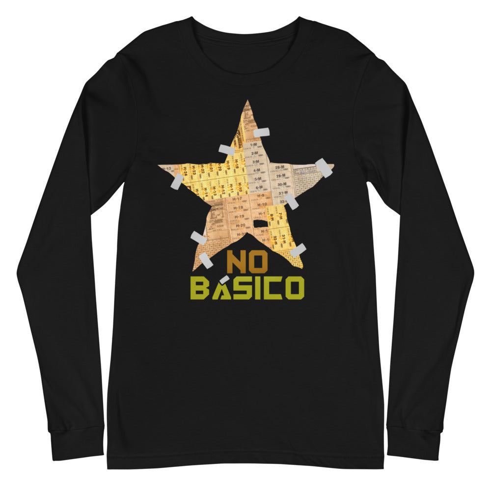 No Básico | Camiseta manga larga unisex - Gozanding | Online Store