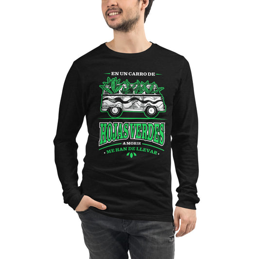 En un carro de Hojas Verdes | Camiseta manga larga unisex - Gozanding | Online Store