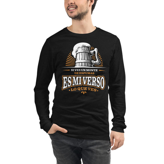 Si ves un Monte de Espumas | Camiseta manga larga unisex - Gozanding | Online Store