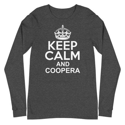 Keep Calm and Coopera | Camiseta manga larga unisex - Gozanding | Online Store