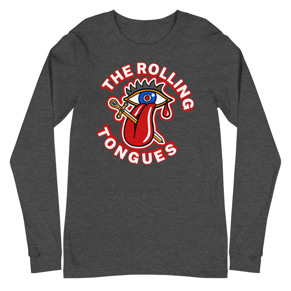 The Rolling Tongues | Camiseta manga larga unisex - Gozanding | Online Store