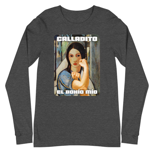 Calladito el bohío mío | Camiseta manga larga unisex - Gozanding | Online Store