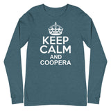 Keep Calm and Coopera | Camiseta manga larga unisex - Gozanding | Online Store