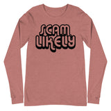 Scam Likely | Camiseta clara manga larga unisex - Gozanding | Online Store