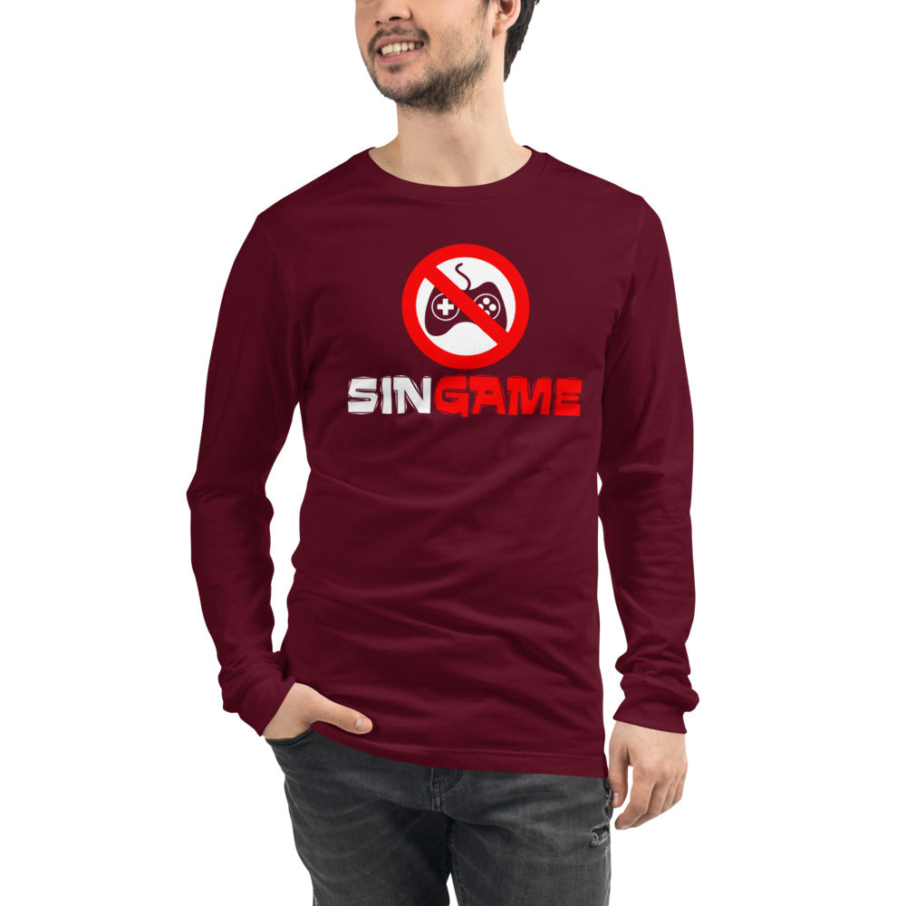 Sin Game | Camiseta manga larga unisex - Gozanding | Online Store