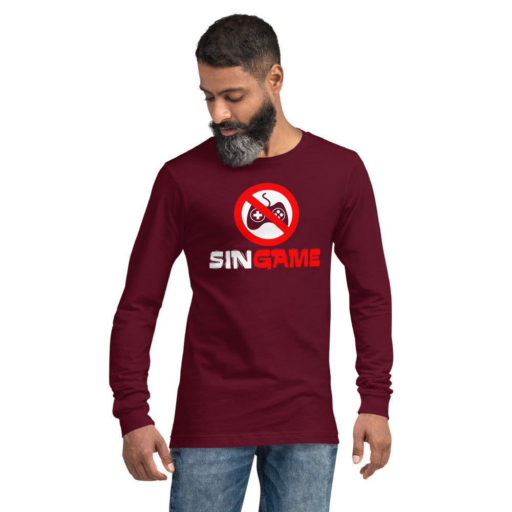 Sin Game | Camiseta manga larga unisex - Gozanding | Online Store