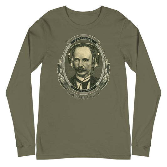 José Martí Greatest Hits | Camiseta manga larga unisex - Gozanding | Online Store