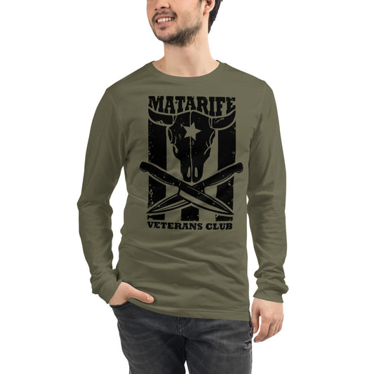 Matarife Veterans Club | Camiseta clara manga larga unisex - Gozanding | Online Store